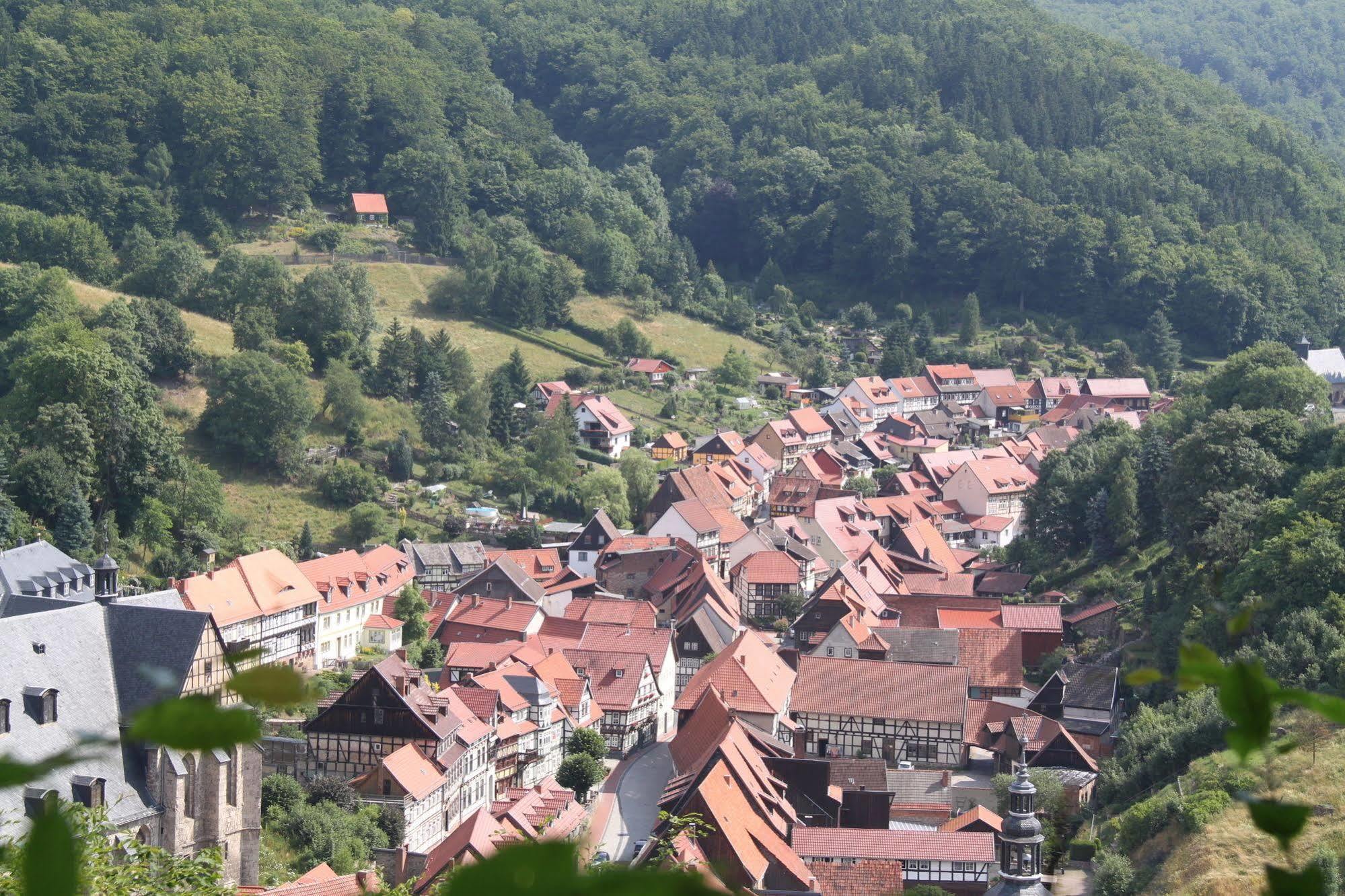 Hotel Zum Kanzler Stolberg  ภายนอก รูปภาพ