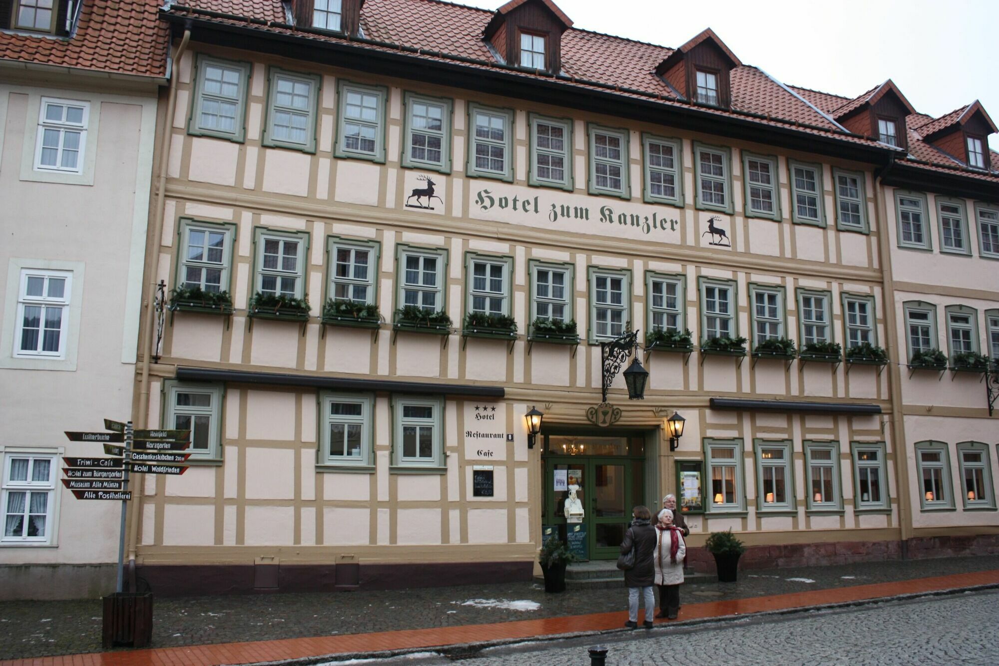 Hotel Zum Kanzler Stolberg  ภายนอก รูปภาพ