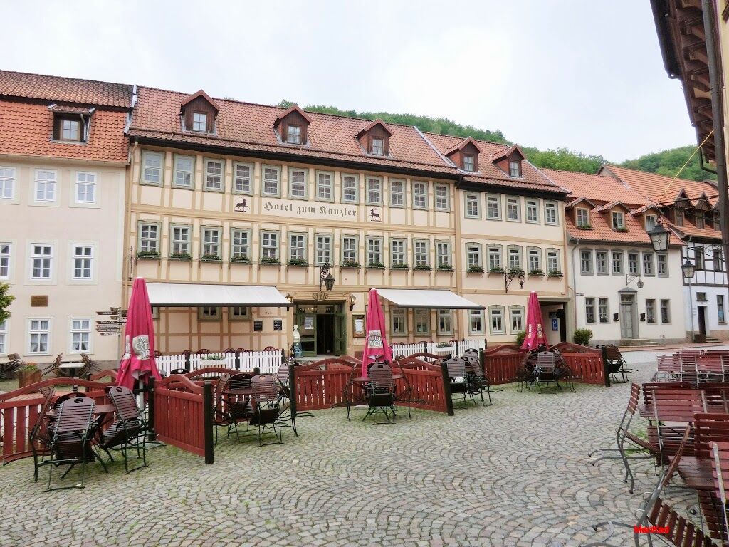 Hotel Zum Kanzler Stolberg  ภายนอก รูปภาพ